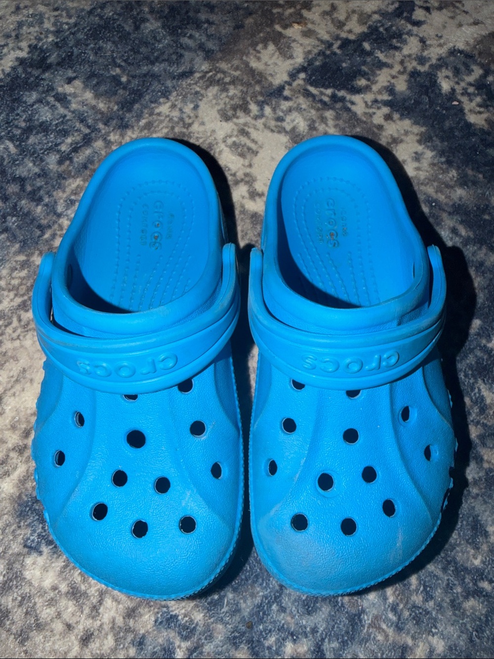 Crocs Kids' Classic Clog - Bright Blue size 12